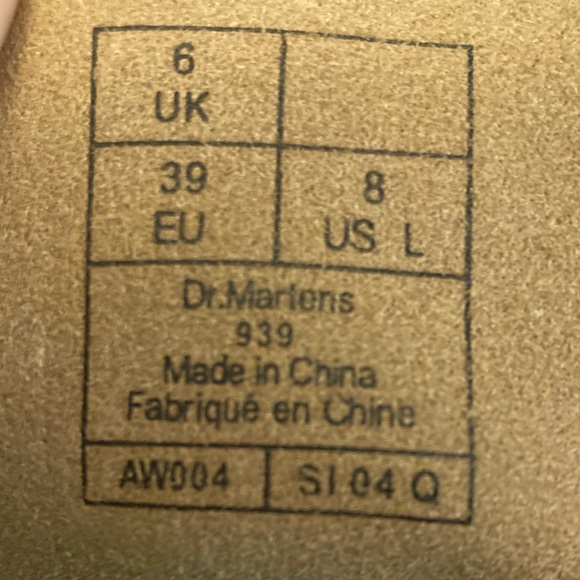 Dr Martens 939
Waxy Suede Ankle Boots - Picture 12 of 13